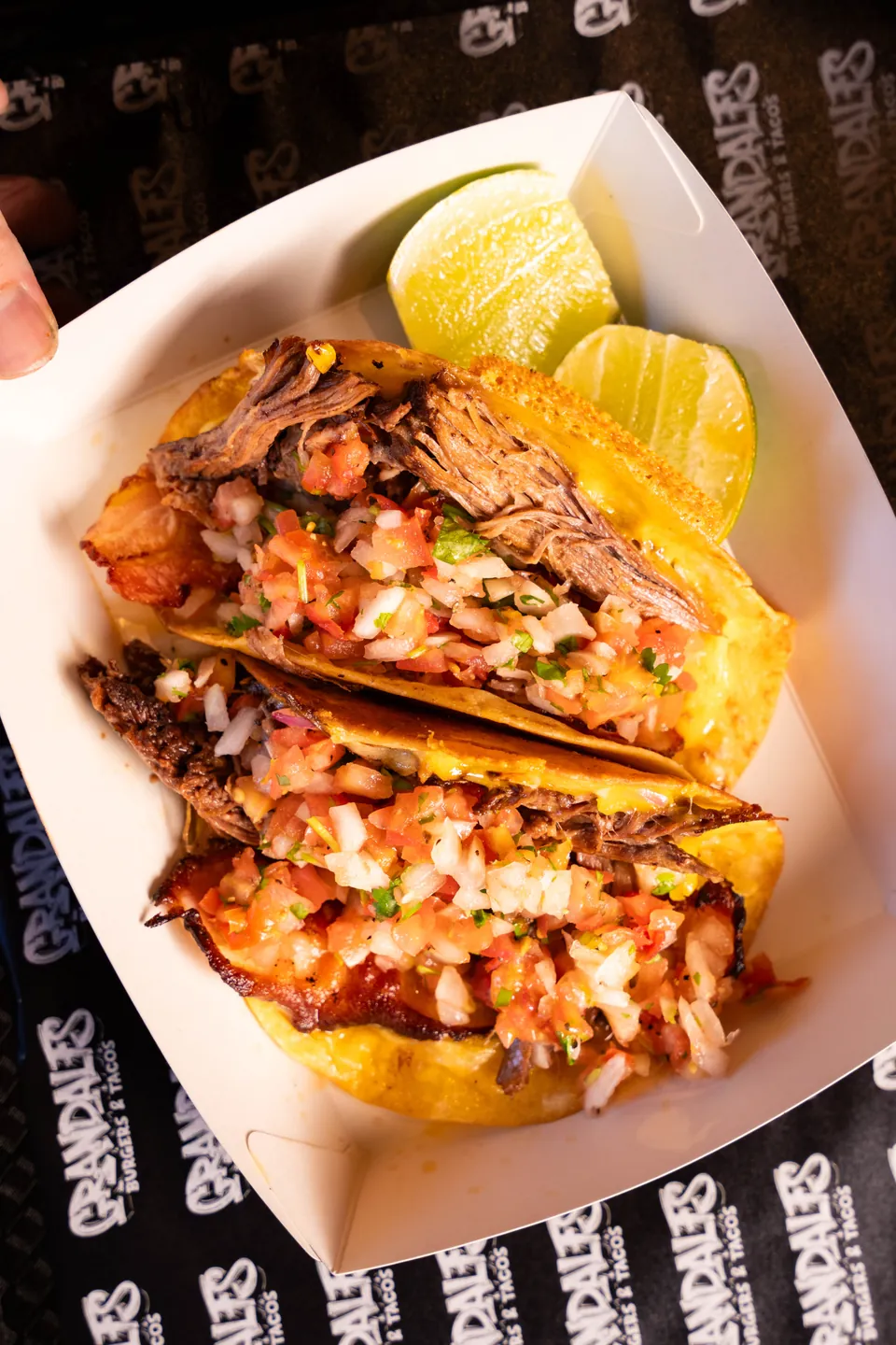 Signature burger and fries